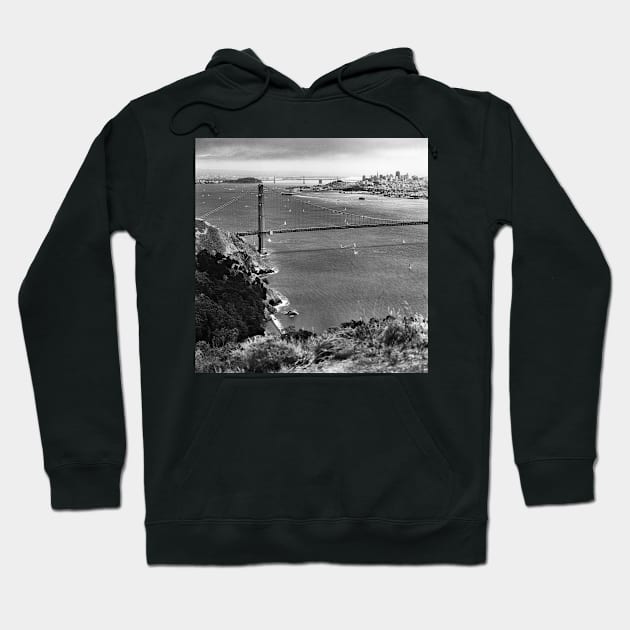 Historic Ship Parade - 75th Anniversary of the Golden Gate Bridge Hoodie by rodneyj46